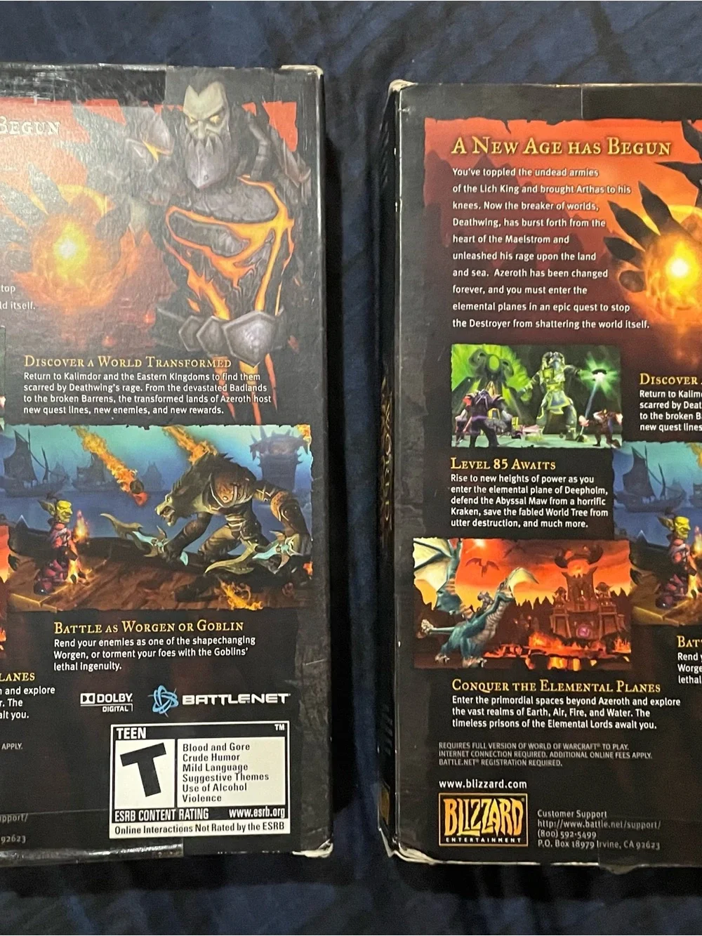 Blizzard World of Warcraft: Cataclysm Expansion